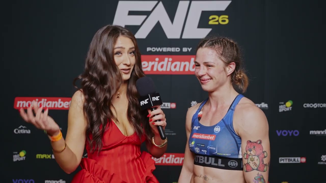SARA LUZAR SMAJIĆ | POST FIGHT INTERVIEW | FNC 26 Powered by Meridian | Podgorica