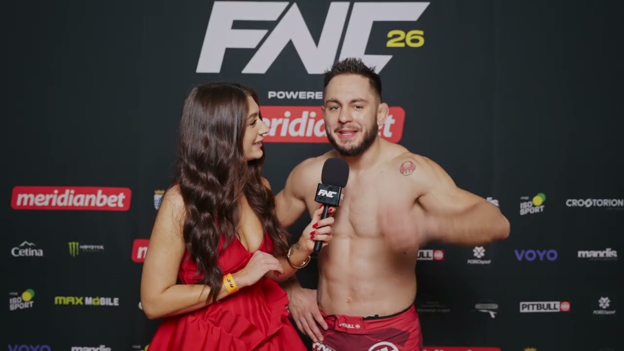 MILOŠ JANIČIĆ | POST FIGHT INTERVIEW | FNC 26 Powered by Meridian | Podgorica