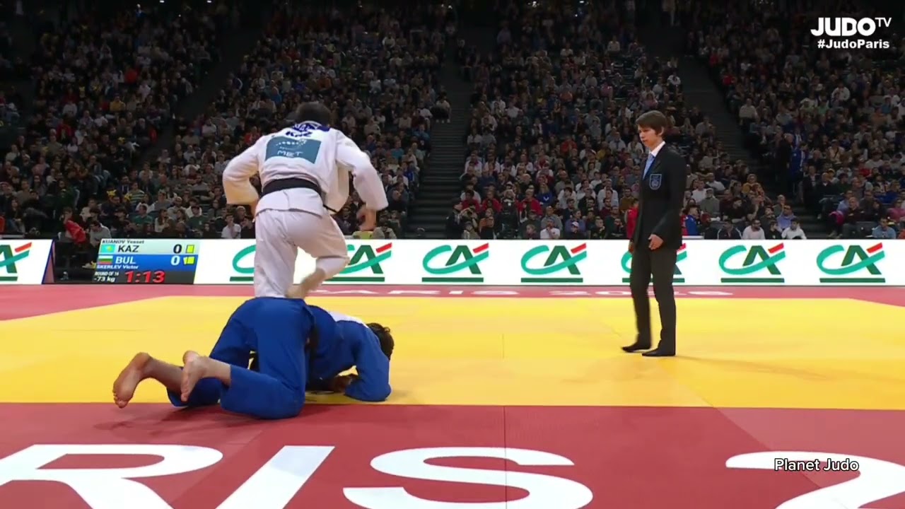 Yesset KUANOV 🇰🇿 🆚️ Victor SKERLEV 🇧🇬 | 1/8финала /-73кг | Большой Шлем Париж 2026