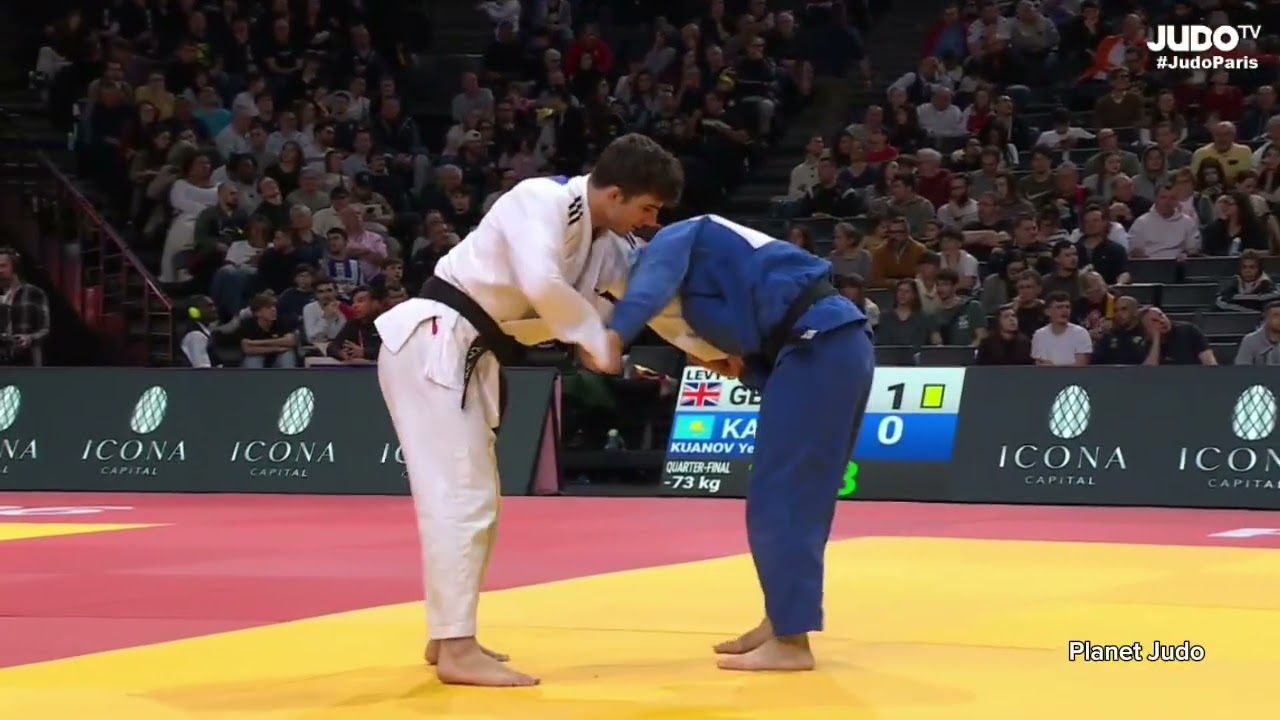 Benjamin LEVY 🇬🇧 🆚️ Yesset KUANOV 🇰🇿 | четвертьфинал/-73кг | Большой Шлем Париж 2026