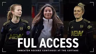Player's POV at Craven Cottage 🤳 | BEHIND-THE-SCENES AND VLOG | Undefeated FFCW take on QPR 💪
