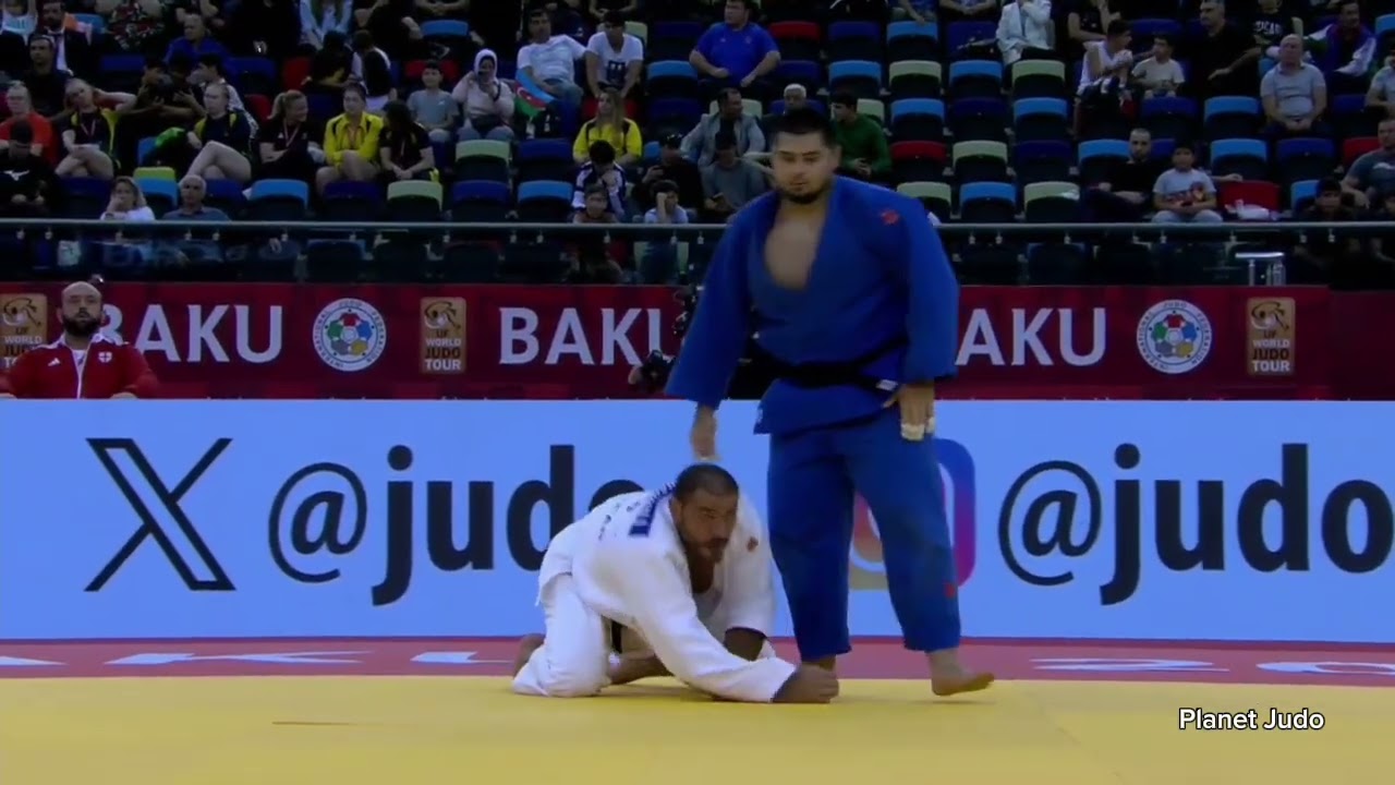 Guram TUSHISHVILI 🇬🇪 🆚️ Tamerlan BASHAEV 🇷🇺 | четвертьфинал/+100кг | Большой Шлем Баку 2023