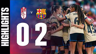 LIGA F | GRANADA 0 vs 2 FC BARCELONA 🔵🔴