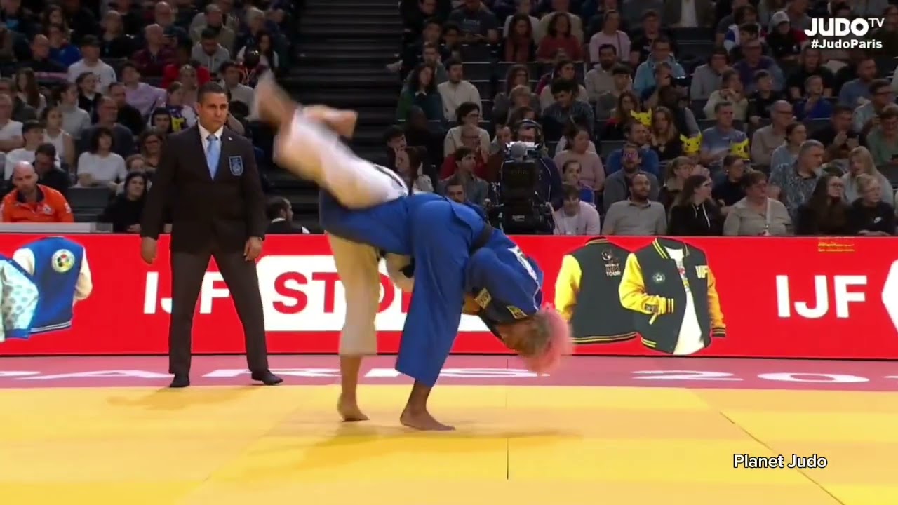 Joanne VAN LIESHOUT 🇳🇱 🆚️ Rafaela SILVA 🇧🇷 | четвертьфинал/-63кг | Большой Шлем Париж 2026