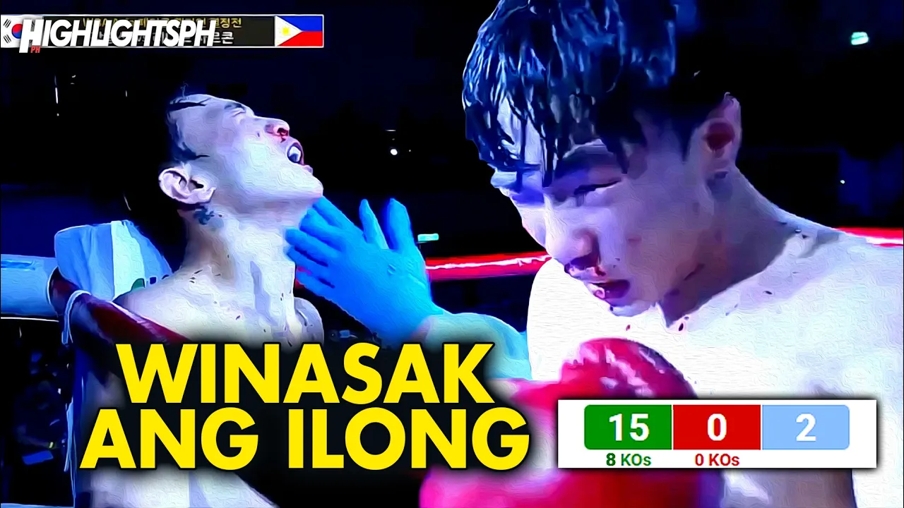 RING IQ FIGHT: (15W - 0L) Undefeated Wasak Ilong mula sa Pinoy Matrix! 🇵🇭Sarcon vs 🇰🇷Kang
