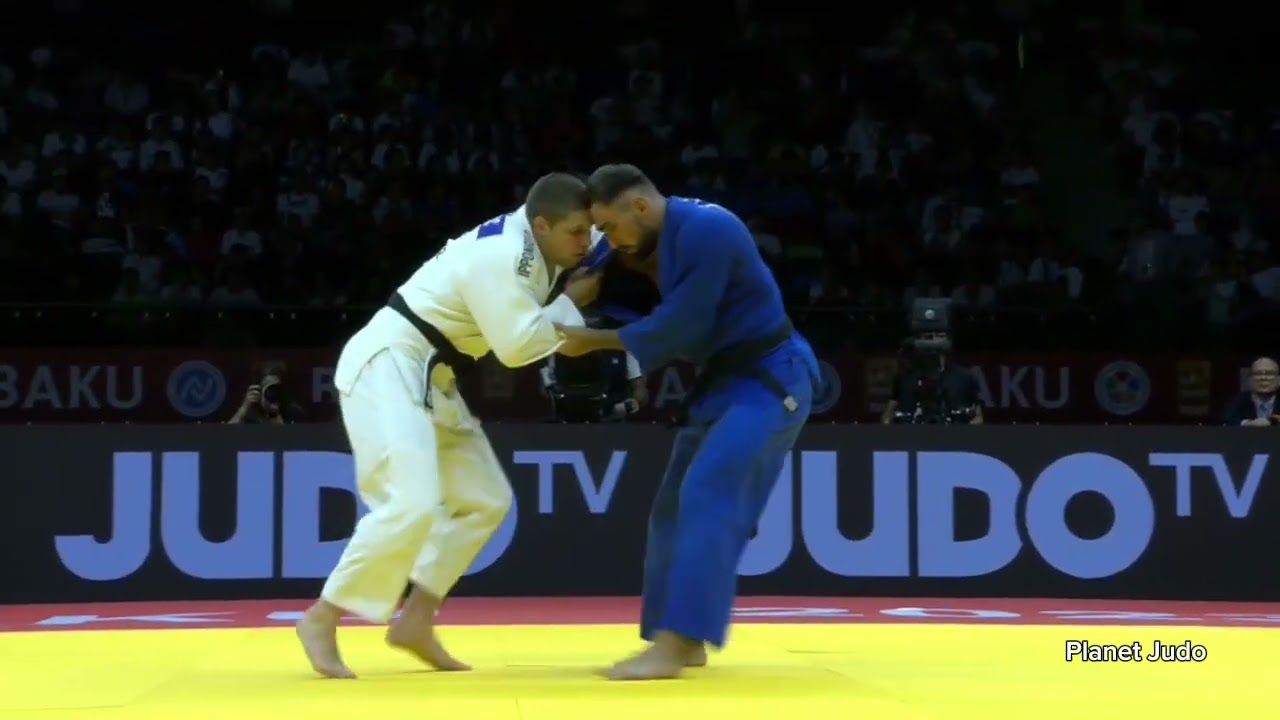 Zlatko KUMRIC 🇭🇷 🆚️ Zelym KOTSOIEV 🇦🇿 | схватка за бронзу/-100кг | Большой Шлем Баку 2023