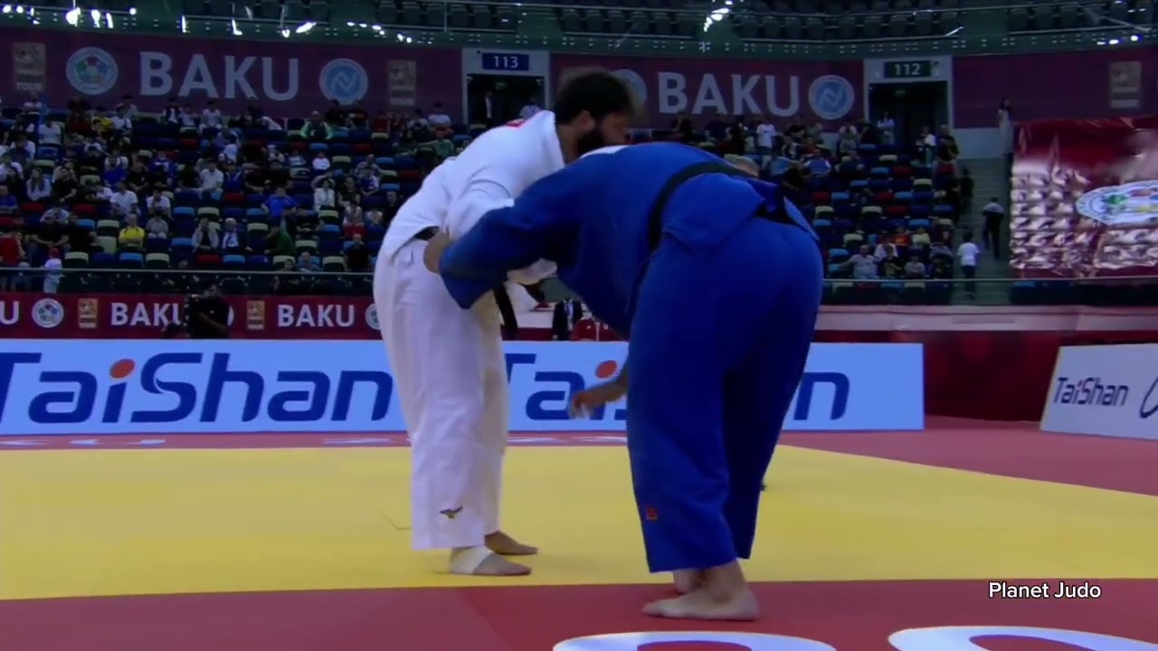 Inal TASOEV 🇷🇺 🆚️ Gela ZAALISHVILI 🇬🇪 | полуфинал /+100кг | Большой Шлем Баку 2023