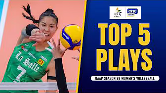 TOP 5 PLAYS | UAAP SEASON 88 WOMEN'S VOLLEYBALL TOURNAMENT | FEB 22, 2026