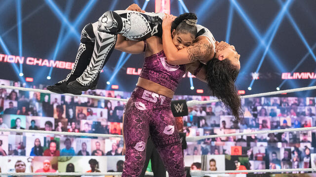 FULL MATCH: Nia Jax & Shayna Baszler vs. Bianca Belair & Sasha Banks: Elimination Chamber 2021