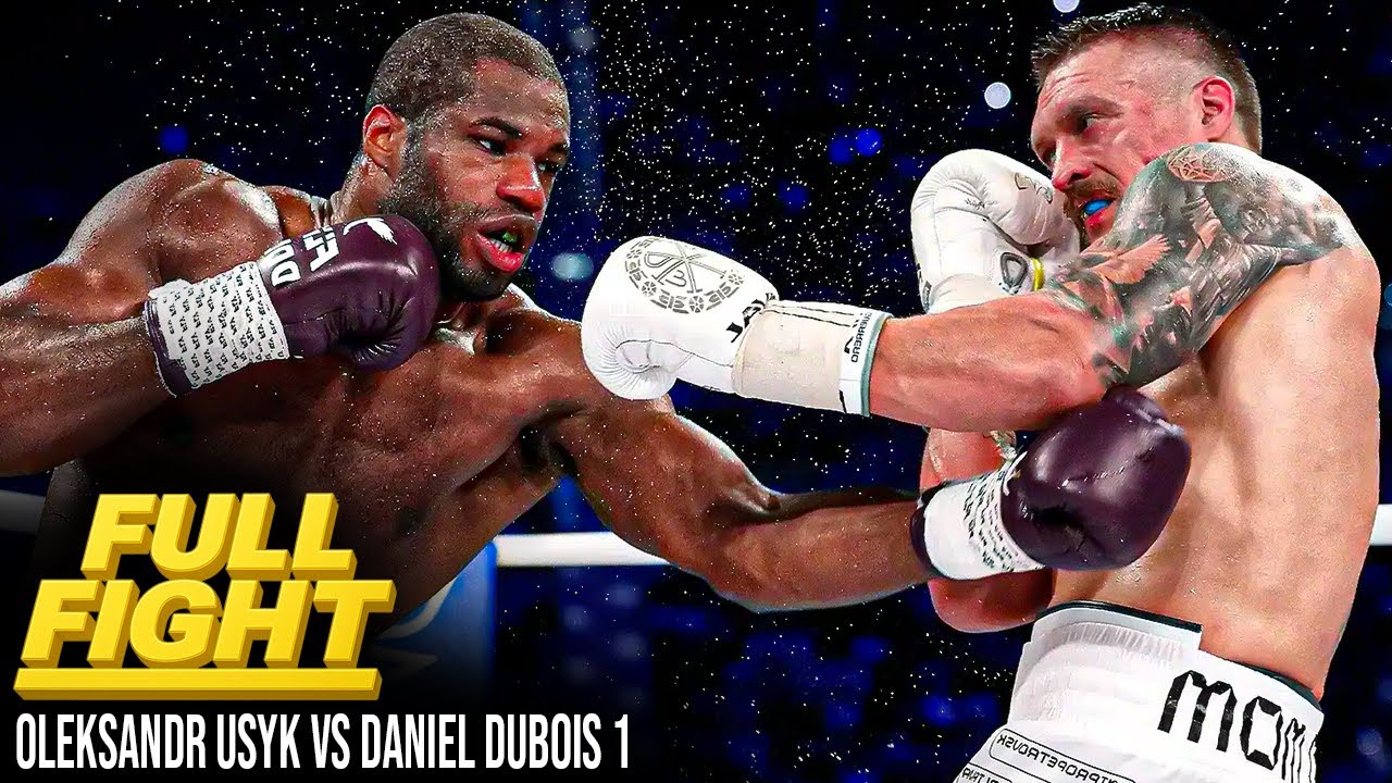 Oleksander Usyk vs Daniel Dubois - BRUTAL FIGHT (KNOCKOUT)