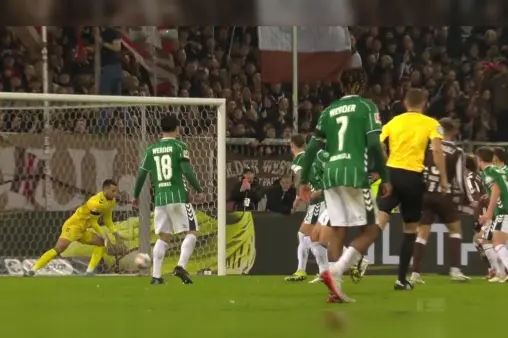 St. Pauli VS Werder Bremen Highlight