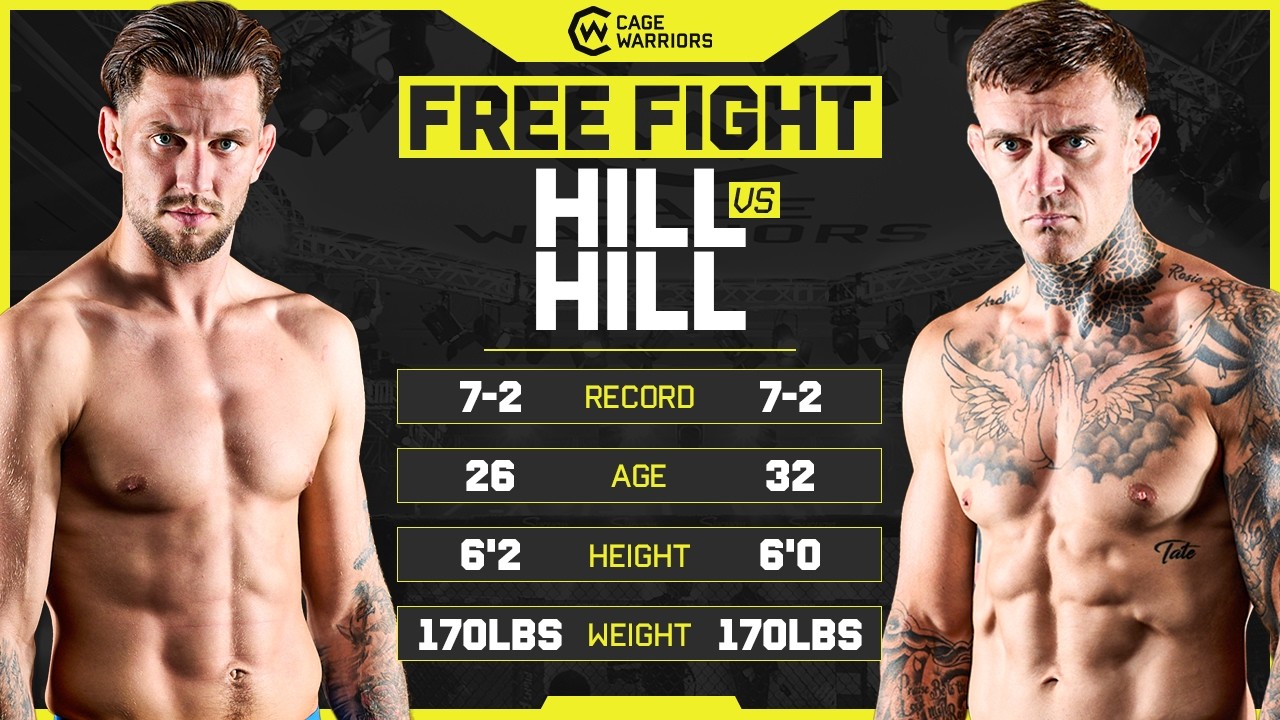 RUTHLESS FINISH🩸🤝 | Leon Hill vs. Steven Hill | FREE FIGHT | CW 200 Dublin