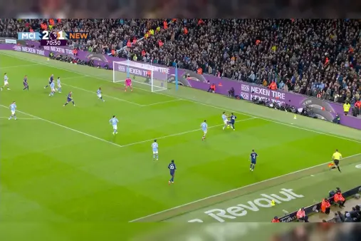 Manchester City VS Newcastle United Highlight