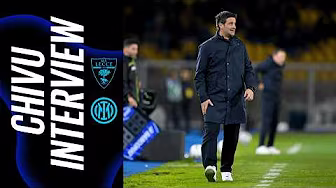 CHIVU: «NON ERA SEMPLICE, ABBIAMO FATTO UNA PARTITA SERIA» 🎙️ | INTERVIEWS 🖤💙