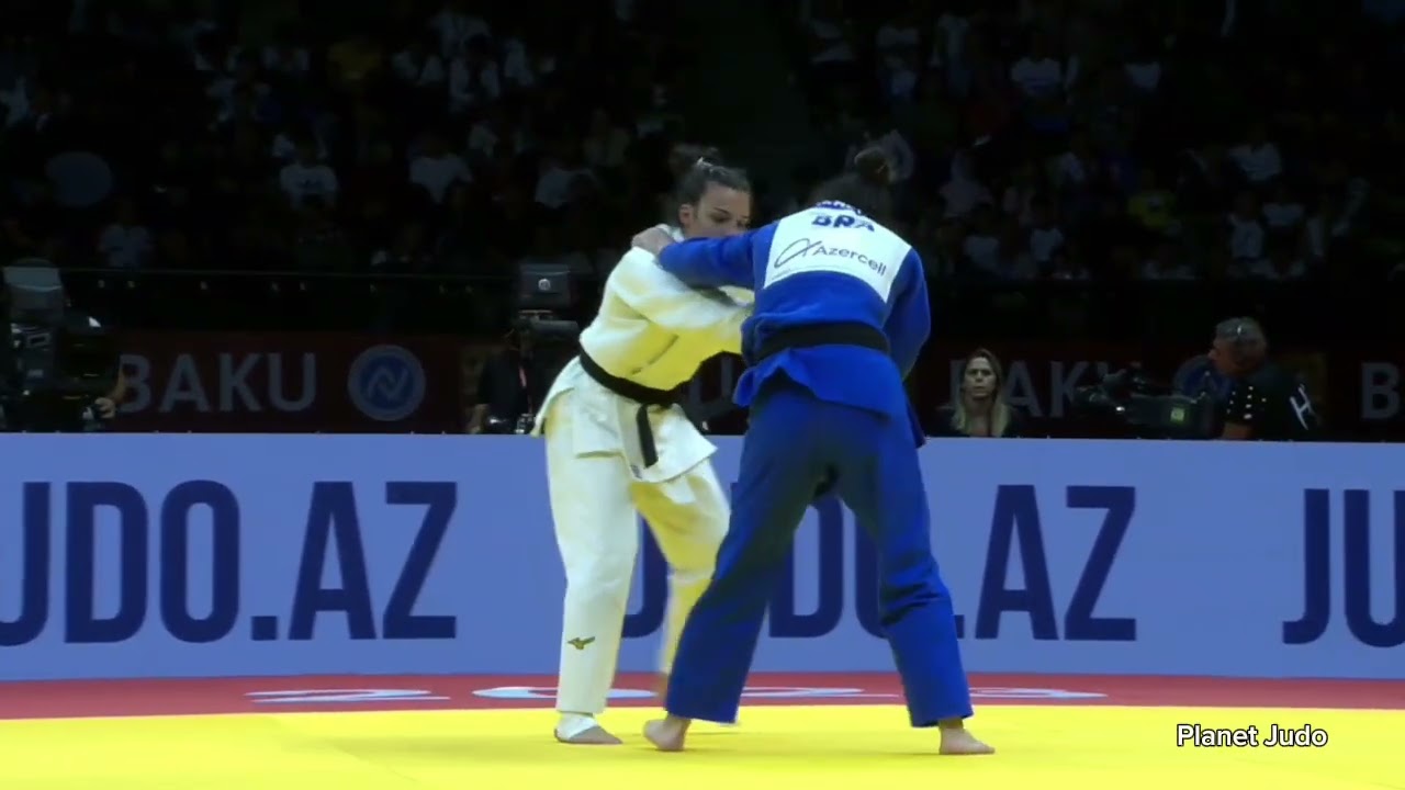 Alina BOEHM 🇩🇪 🆚️ Mayra AGUIAR 🇧🇷 | схватка за бронзу/-78кг | Большой Шлем Баку 2023