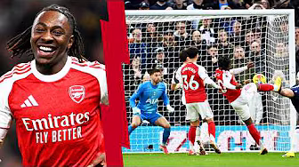 EVERY EZE GOAL FOR ARSENAL AGAINST SPURS!