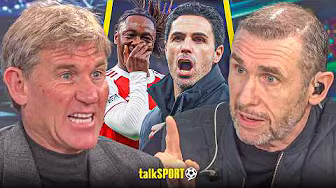 Simon Jordan & Martin Keown's HEATED CLASH after Arsenal's HUGE WIN against Spurs amid Title Race!
