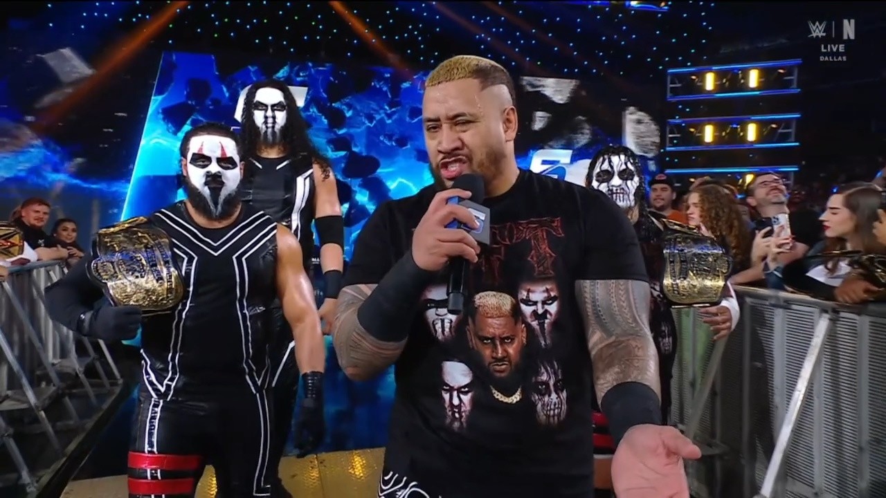 Solo Sikoa confronts Carmelo Hayes - WWE SmackDown | Feb. 13, 2026