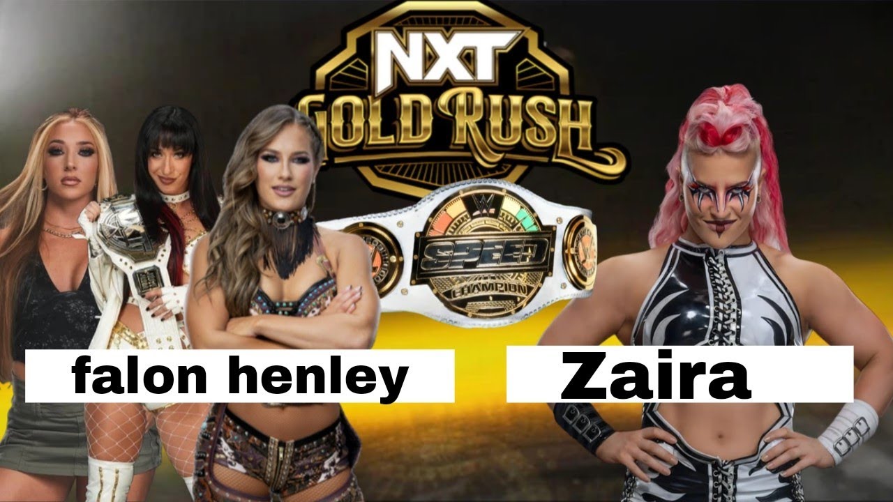 WWE 2K25 falon henley VS zaira