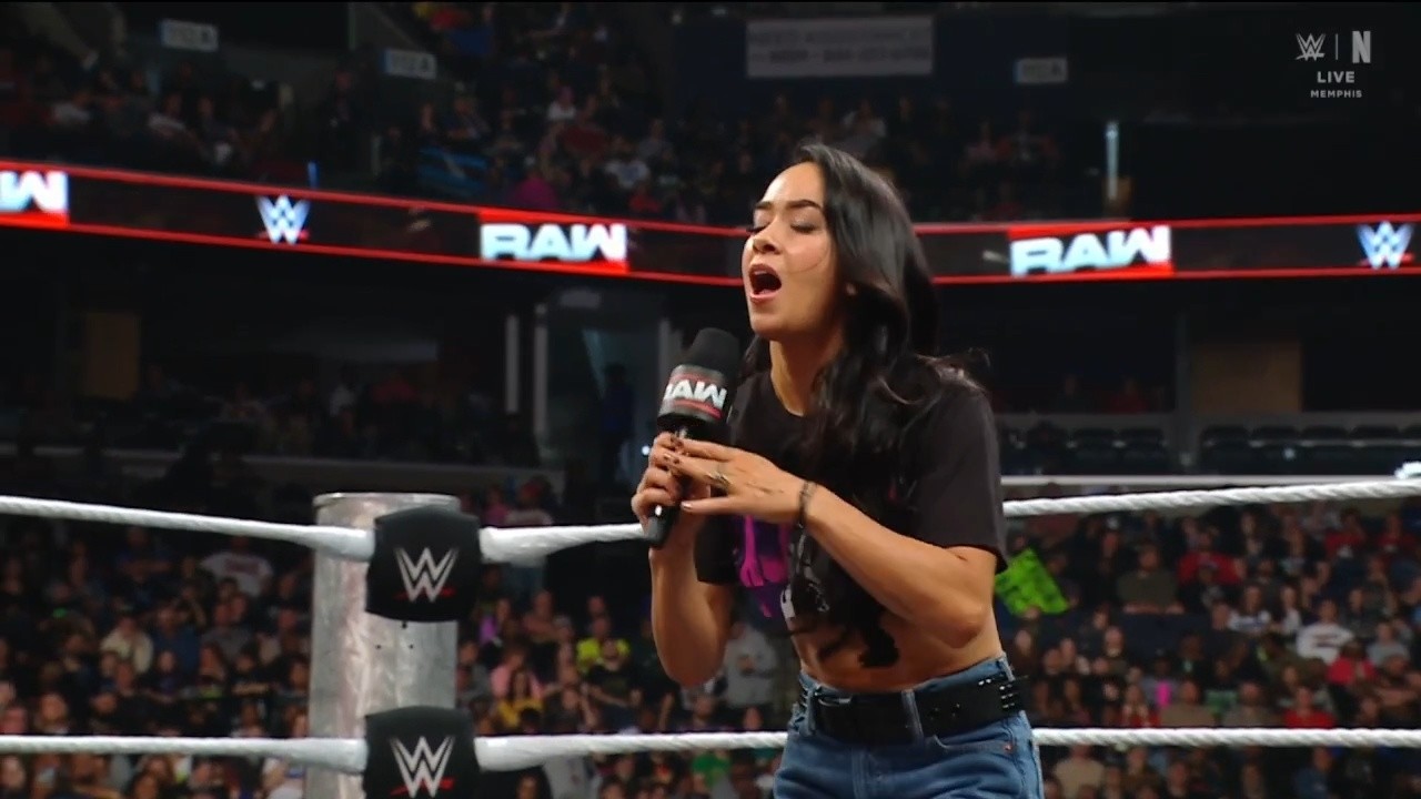 Becky Lynch confronts AJ Lee - WWE RAW | Feb. 16, 2026