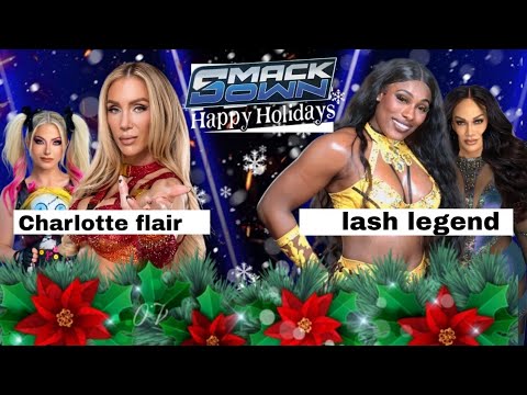 WWE 2K25 lash legend VS Charlotte flair 
