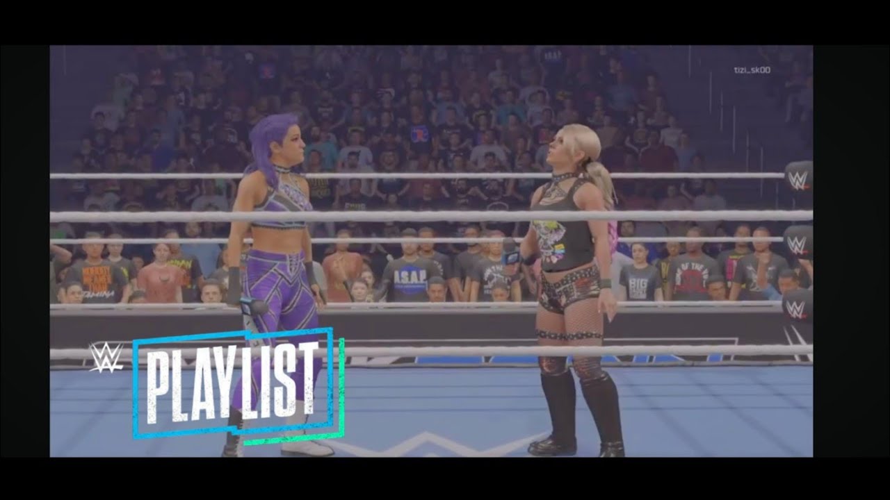 WWE 2k25 playlist Alexa Bliss VS bayley Road a sarturday nights main event
