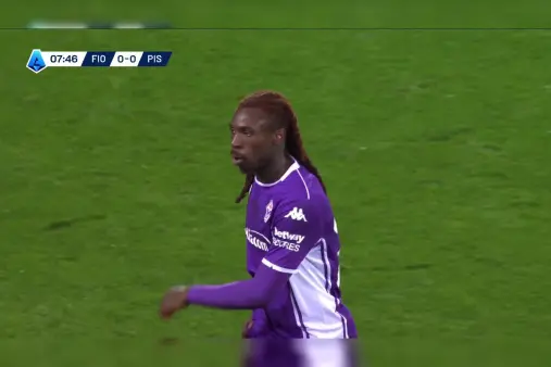 Fiorentina VS Pisa Highlight