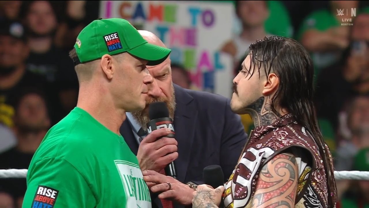 John Cena confronts Dominik Mysterio - WWE RAW | Nov. 10, 2025