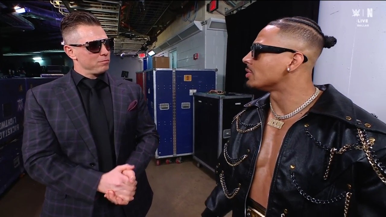 The Miz confronts Carmelo Hayes - WWE SmackDown | Feb. 13, 2026