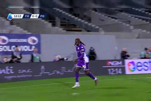 Fiorentina VS Pisa Highlight