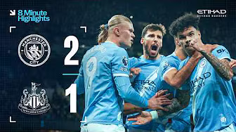 Extended Highlights | Man City 2-1 Newcastle | Huge win at home for the Blues!