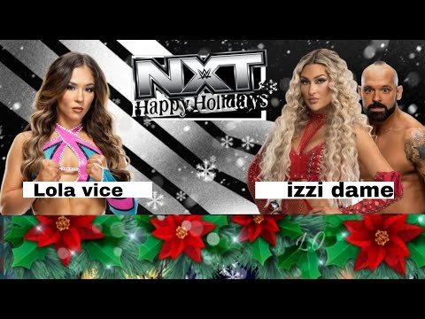 WWE 2K25 izzi dame VS lola vice 