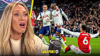 "THAT IS A DISGRACE!" Abbi Summers REACTS to "SOFT" Disallowed Spurs Goal in North London Derby