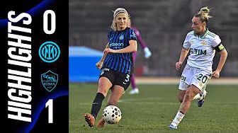 SCONFITTA ALL'ARENA CIVICA | INTER 0-1 ROMA | SERIE A WOMEN | HIGHLIGHTS