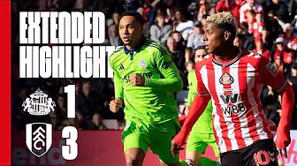 Extended Premier League Highlights | Sunderland AFC 1 - 3 Fulham F.C.