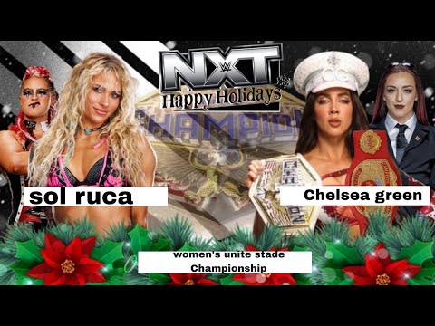 WWE 2K25 Chelsea green VS sol ruca 