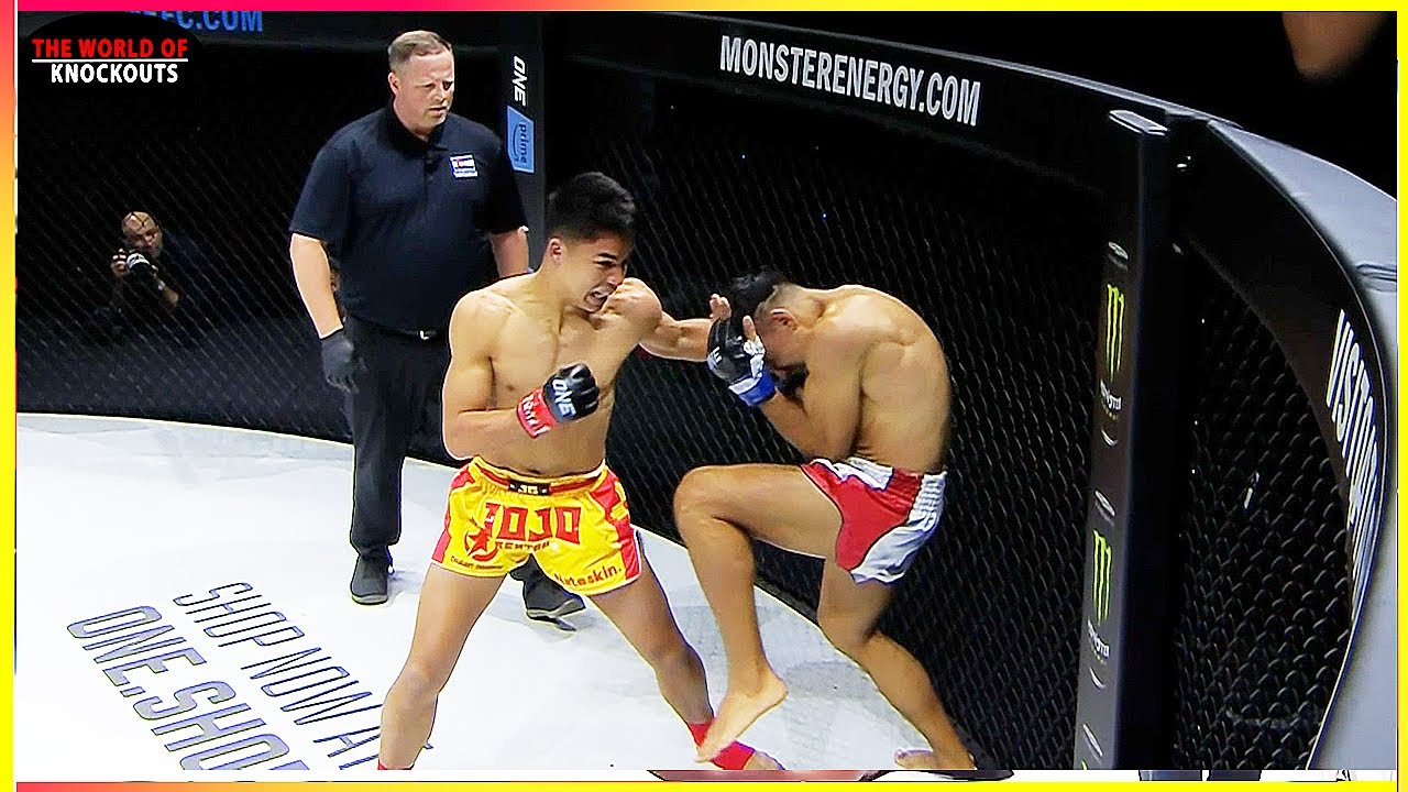 Johan Ghazali (Malaysia) vs Josue Cruz (Mexico) - KNOCKOUT, MUAY THAI