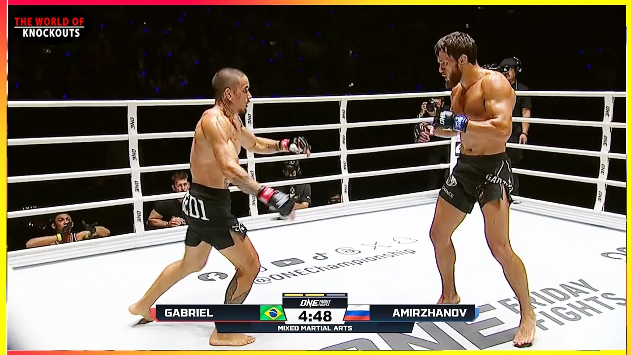 Lucas Gabriel (Brazil) vs Gadzhimurad Amirzhanov (Russia) - KNOCKOUT, MMA HD