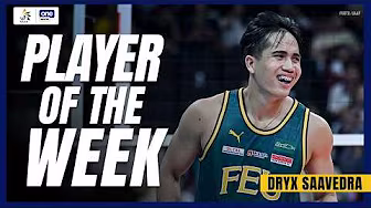 DRYX SAAVEDRA | PLAYER OF THE WEEK | UAAP SEASON 88 MEN’S VOLLEYBALL