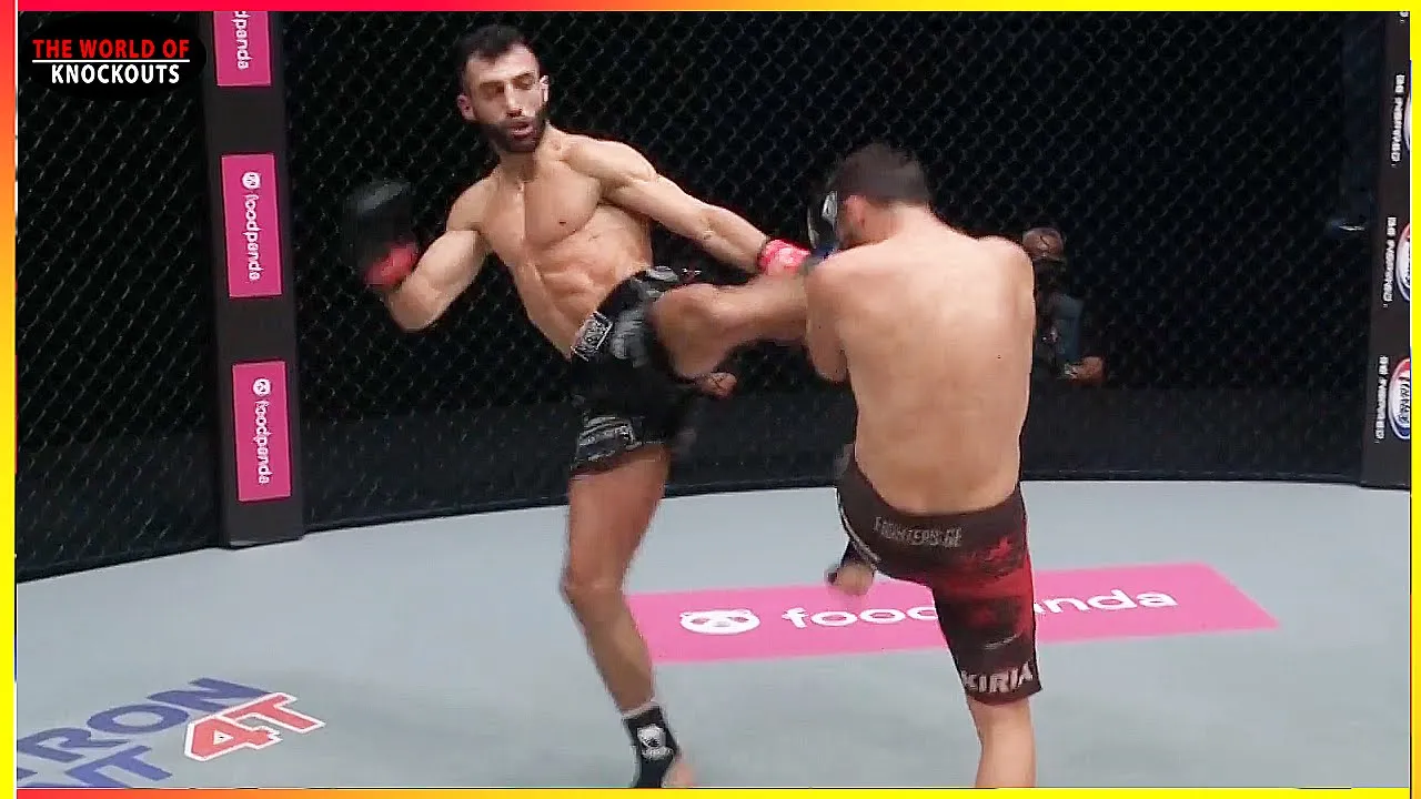 Giorgio Petrosyan (Italy) vs Davit Kiria (Georgia) - MUAY THAI HD