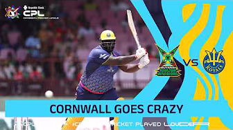 Rahkeem Cornwall Smashes INCREDIBLE Innings vs Guyana! 😱