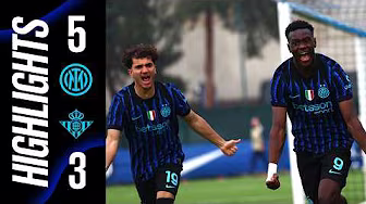 INTER DA FAVOLA, RIMONTA E QUARTI RAGGIUNTI 🤩 | INTER 5-3 REAL BETIS | HL PRIMAVERA YOUTH LEAGUE 🌟