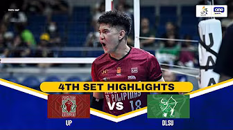 DLSU vs. UP | SET 4 HIGHLIGHTS | UAAP SEASON 88 MEN’S VOLLEYBALL ROUND 1 | JAN. 25, 2025