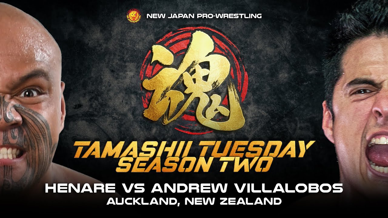 NJPW Tamashii Tuesday [FREE MATCH] - Henare VS Andrew Villalobos