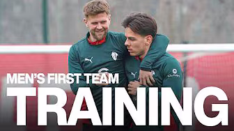 Doppia sessione di allenamento per i rossoneri in vista di #CremoneseMilan