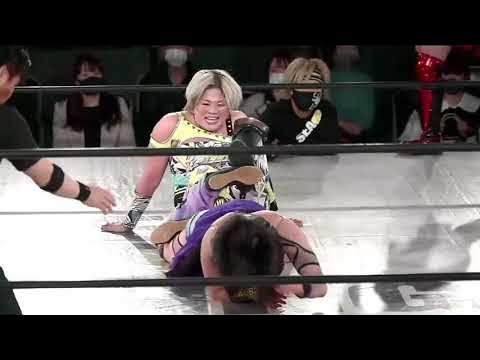 Arisa Nakajima, Nanae Takahashi & Riko Kawahata vs ASUKA, Makoto & Tsukushi