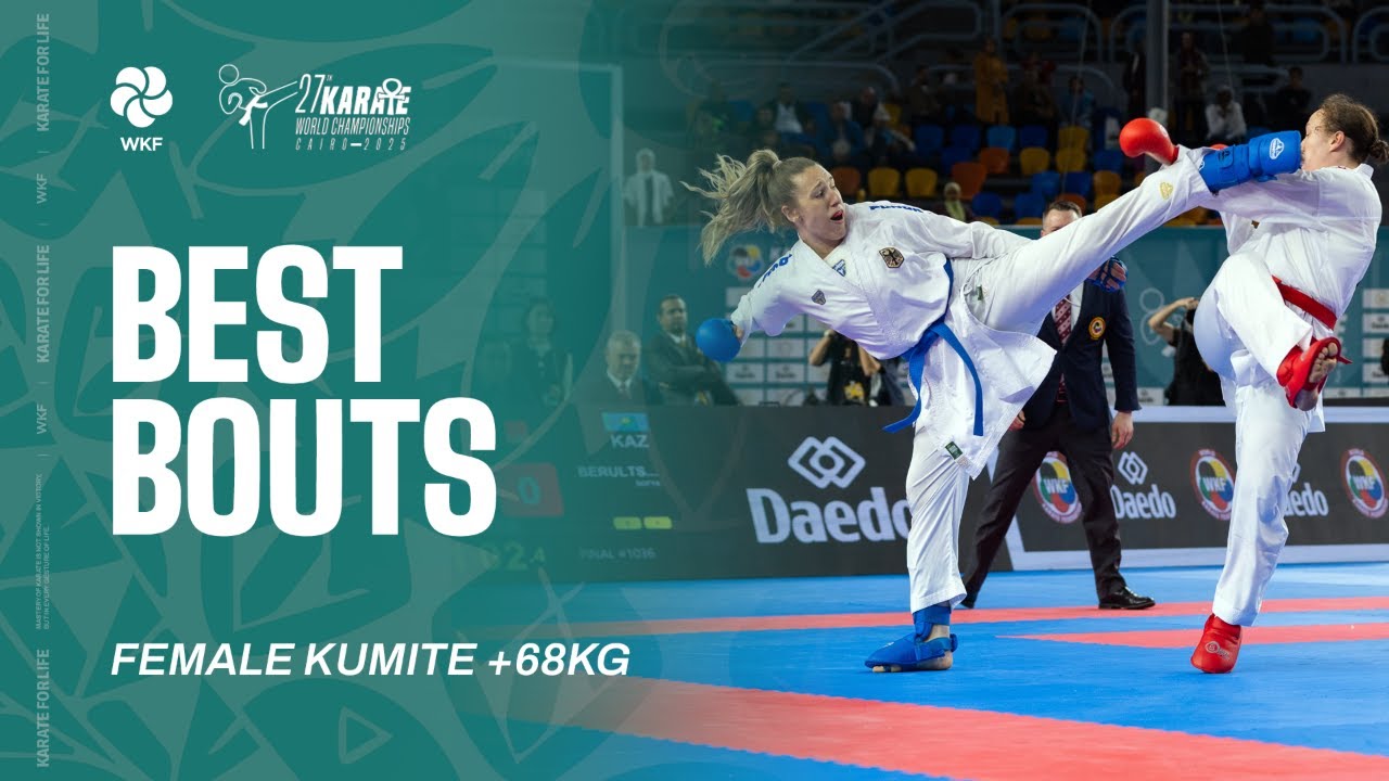 World-Class Female Kumite | Best Bouts of #KarateCairo2025 | J. Kneer (GER) vs S. Berultseva (KAZ)
