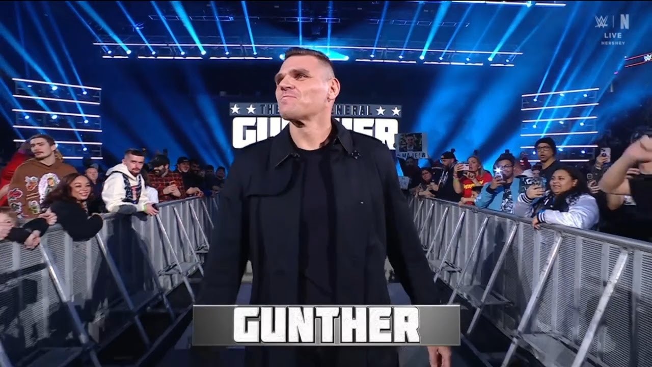 Gunther Entrance - WWE RAW | Dec. 15, 2025