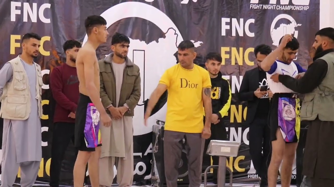 face of face/ Farid Afghan vs Shoaib Azizi