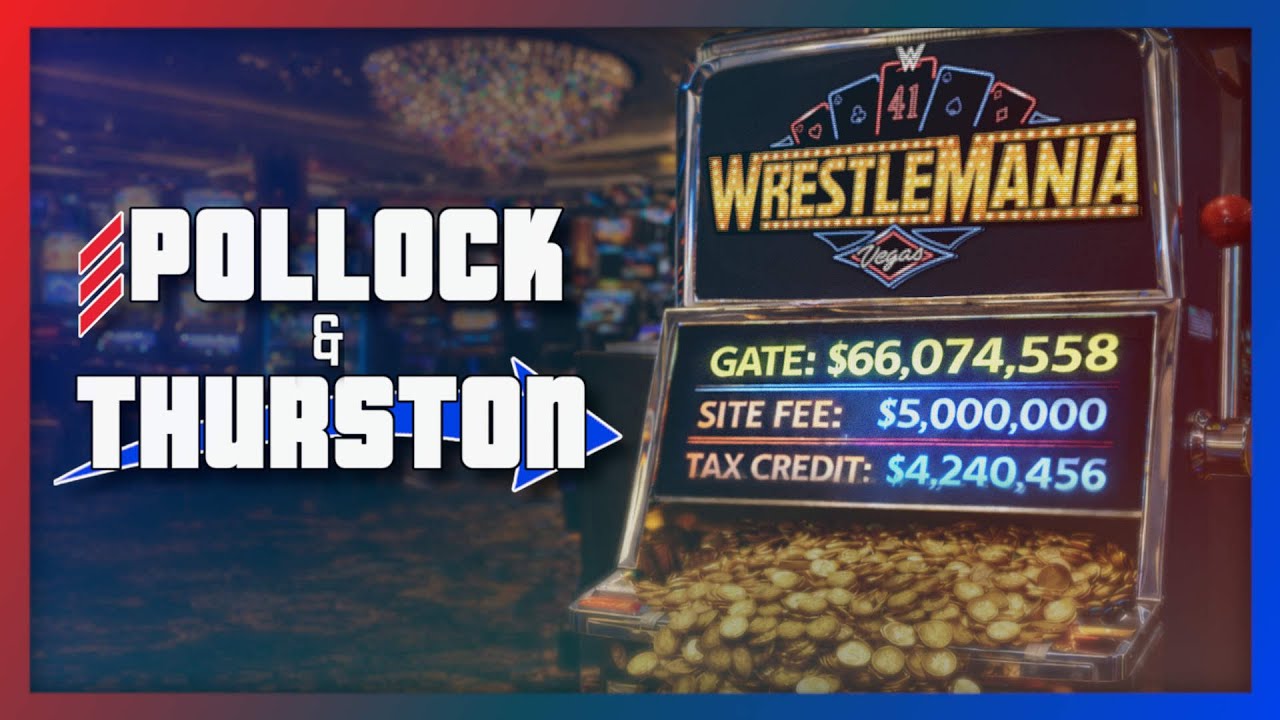 WrestleMania 41 draws $66 million gate in Las Vegas | Pollock & Thurston